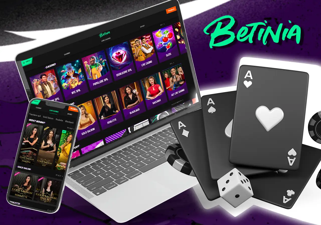 Det endeløse univers af gambling på Betinia Casino