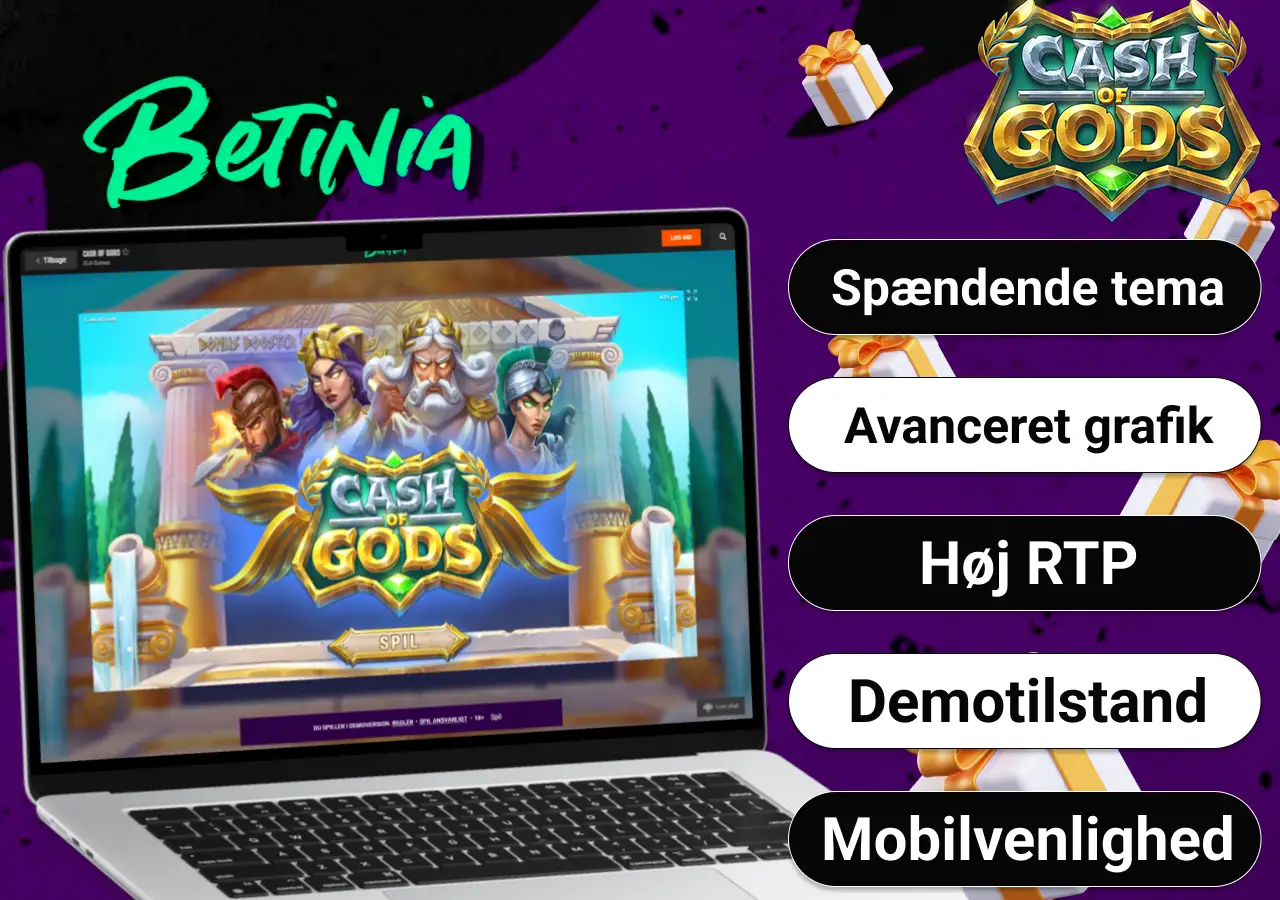 funktioner: spændende tema, avanceret grafik, høj RTP, demotilstand og mobilvenlighed
