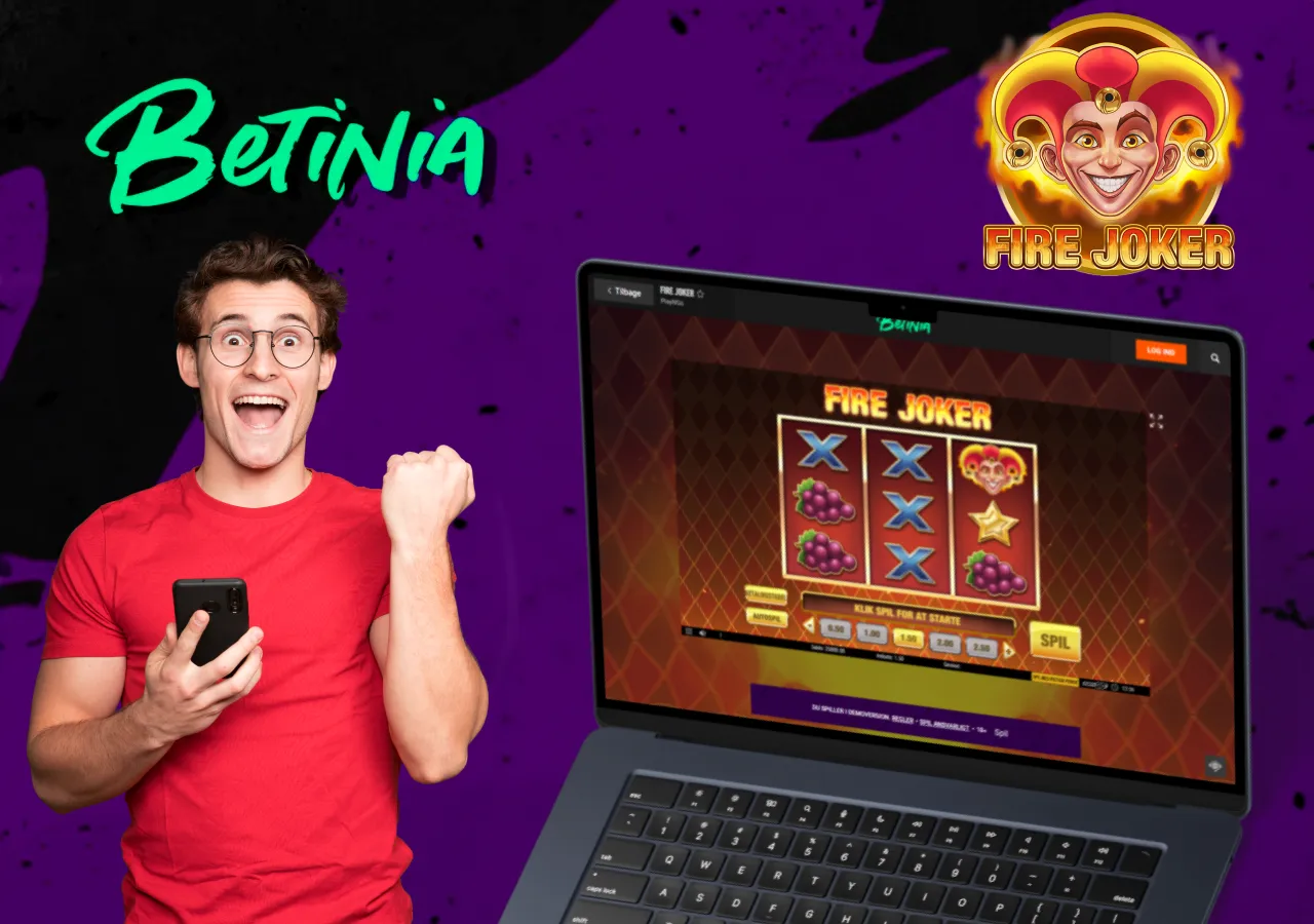 demospil hos Betinia med klassiske slot-funktioner og moderne design